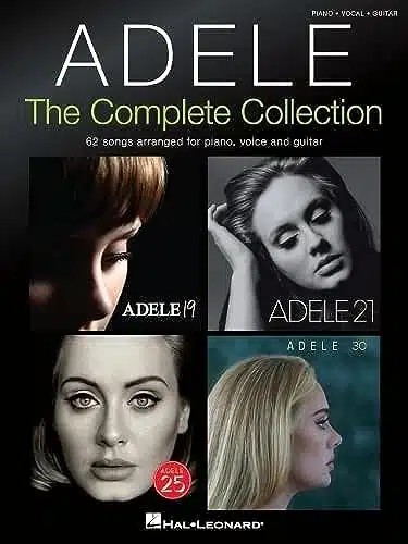 Adele The Complete Collection   Songs Arranged for Piano, Voice and Guitar