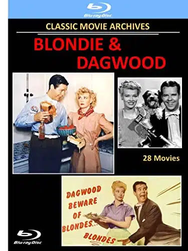 Blondie and Dagwood Collection   All Films (See notes on video quality) [Blu ray Disc]