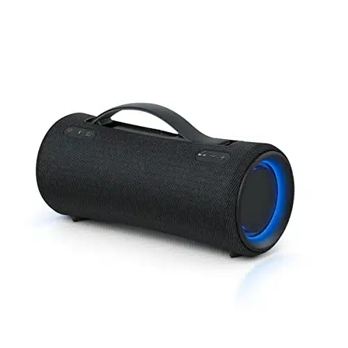 Sony SRS XGX Series Wireless Portable Bluetooth Party Speaker IPaterproof and Dustproof with Hour Battery and Retractable Handle, Black  New