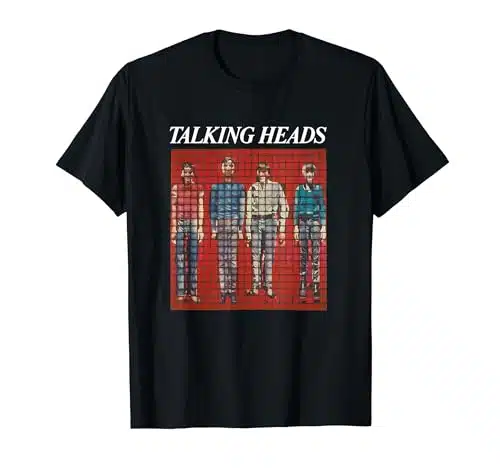 Talking Heads Pixel Portrait T Shirt