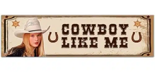 Taylor   Cowboy Like Me, Bumper Sticker []