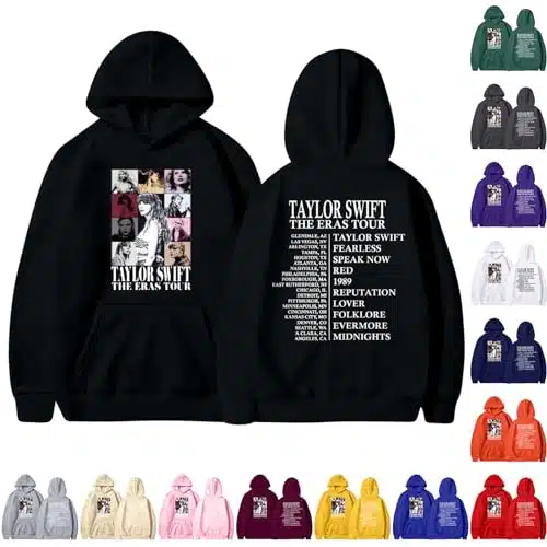 TheErasstours Shirts Deals Tshirt TTaylorSSwifts Hoodies for Fans Letter Printed Sweatshirts Tops