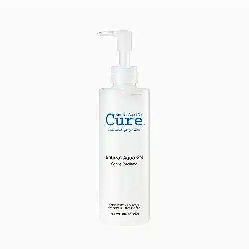 Toyo   Cure Aqua Gel Gentle Exfoliator   FacialFull body Peeling Gel, Water based Exfoliator, Dead Skin Remover for Bright, Youthful Skin, ml.   Pack