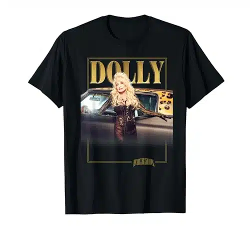 Dolly Parton Rockstar Gold T Shirt