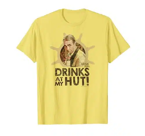 Gilligan's Island Mr. Howell Drinks T Shirt