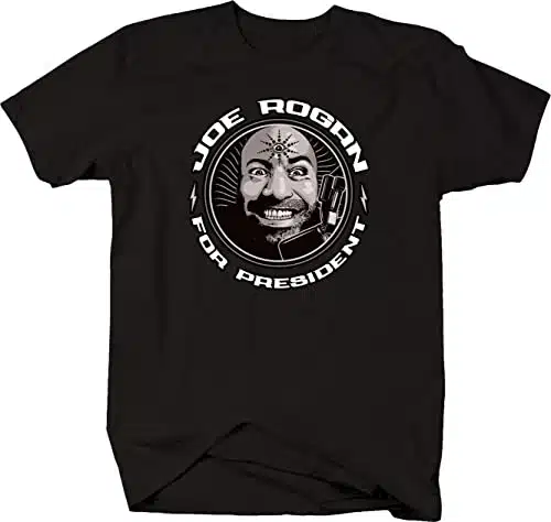 Joe Rogan President Shirt Merch Comedy Podcast Shirt Large Black