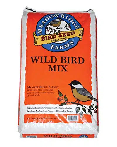 Meadow Ridge Farms Wild Bird Seed Mix, Pound Bag