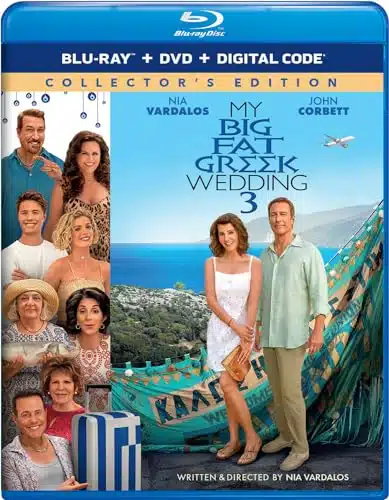 My Big Fat Greek Wedding   Collector's Edition Blu ray + DVD + Digital