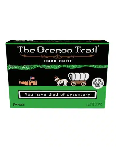 Pressman The Oregon Trail Card Game   Cooperative Gameplay Based on The Classic Computer Game, Ages and Up, Players