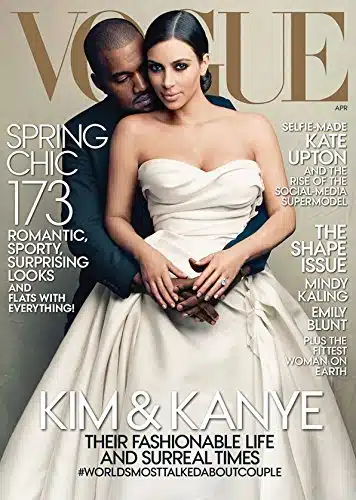 Vogue Magazine (April, ) Kanye West & Kim Kardashian Cover