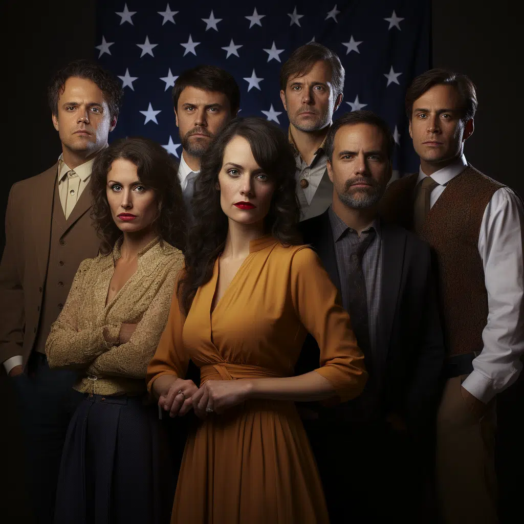 the cast of the american