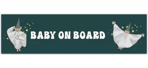Baby On Board Me As A Baby Meme Funny Car Bumper Sticker Vinyl Decal []