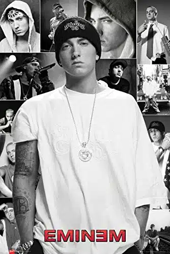 Eminem Collage Poster x Inches