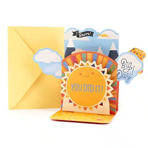 Hallmark Pop Up Graduation Card with Song (Smiling Sun, Plays Happy by Pharrell Williams )