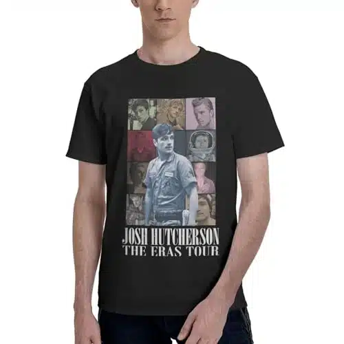 I Love Josh Hutcherson T Shirt I Heart Josh Hutcherson Shirt Novelty Unisex Design Tee Short Sleeve Unisex Shirt Large