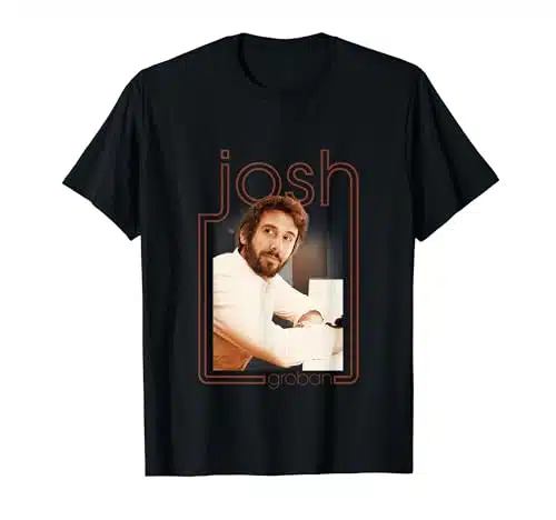 Josh Groban Official Harmony Photo Black Tee T Shirt