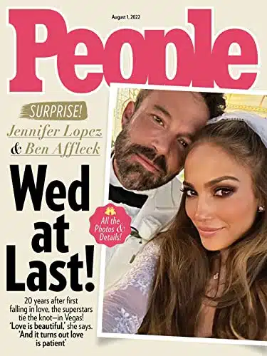 People Magazine st August Jennifer Lopez & Ben Affleck