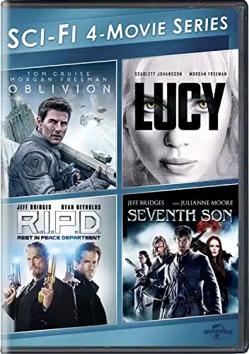 Sci Fi ovie Series (Oblivion  Lucy  R.I.P.D.  Seventh Son) [DVD]
