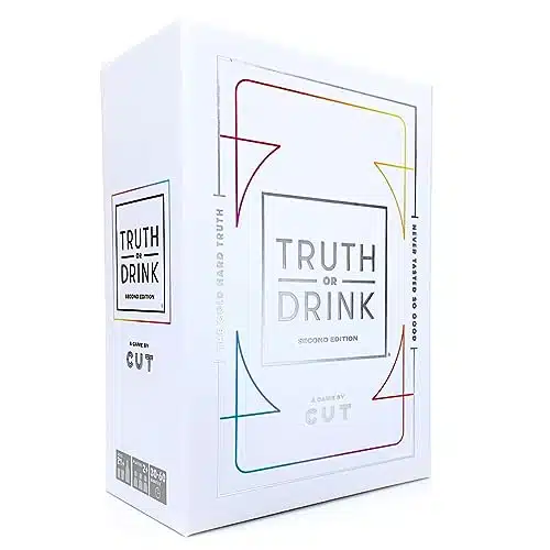 Truth or Drink Card Game by Cut   Hilarious & Personal + Question Game for Parties
