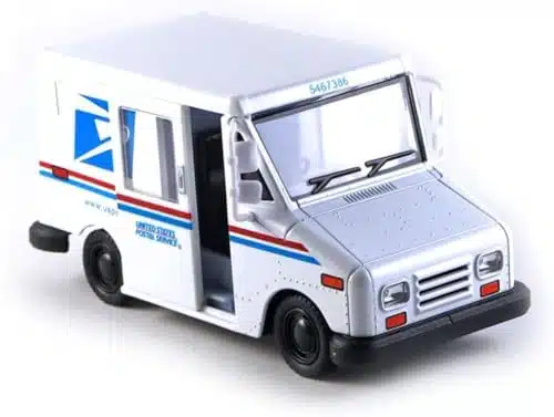United States Postal Mail Truck USPS LLV Scale Die Cast Metal Inch Model Toy