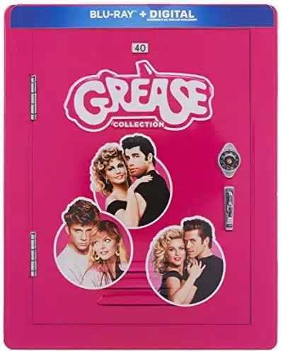 Grease  Grease  Grease Live! (The Grease Collection   th Anniversary Edition) (Steelbook) (Blu ray)