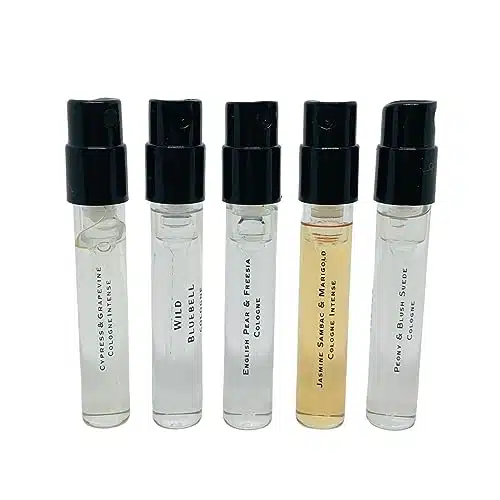 Jo Malone Set London Fragrance Sample VIALS Different Scent oz ml each. Set F