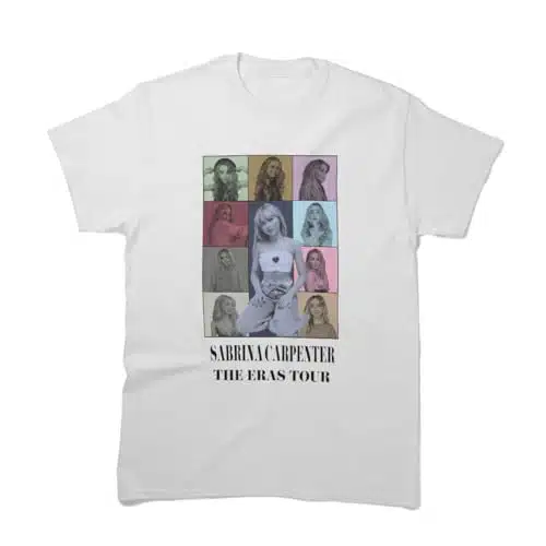 Unisex Shirt Sabrina Holiday Carpenter Friends Eras Sleeve Tour Birthday Tee T Shirt Gift For Men Women Multicolor