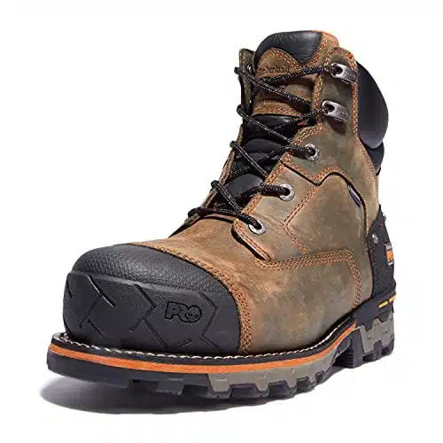 Timberland Pro Men'S Boondock Inch Composite Safety Toe Waterproof Industrial Work Boot, Brown, Ide