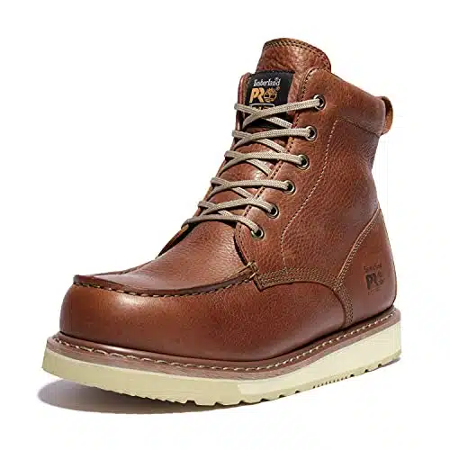Timberland Pro Men'S Pro Wedge Inch Moc Soft Toe Industrial Work Boot, Rust New,
